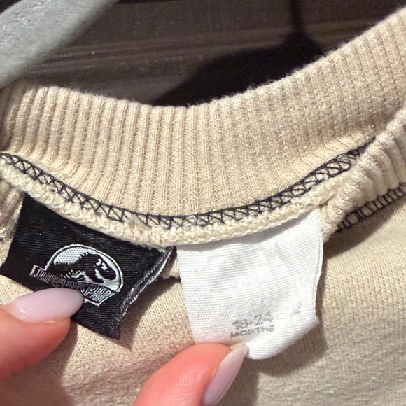 Zara Kids Cream Jurassic Park Sweatshirt - Picture 2 of 3
